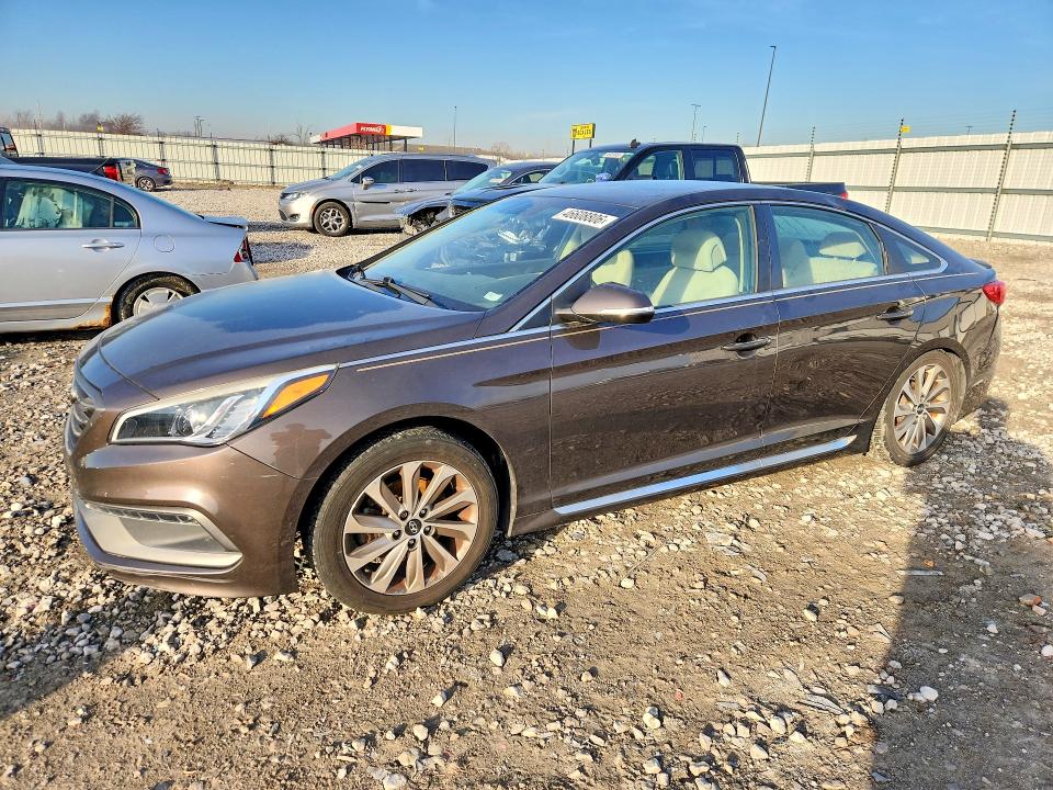 Photo 1 from auction – 2015 HYUNDAI SONATA with VIN 5NPE34AF3FH109989