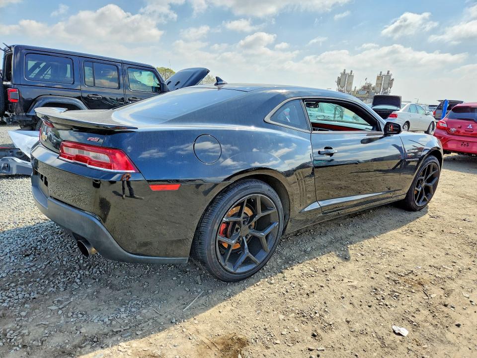 Photo 3 from auction – 2015 CHEVROLET CAMARO with VIN 2G1FF1E32F9171406