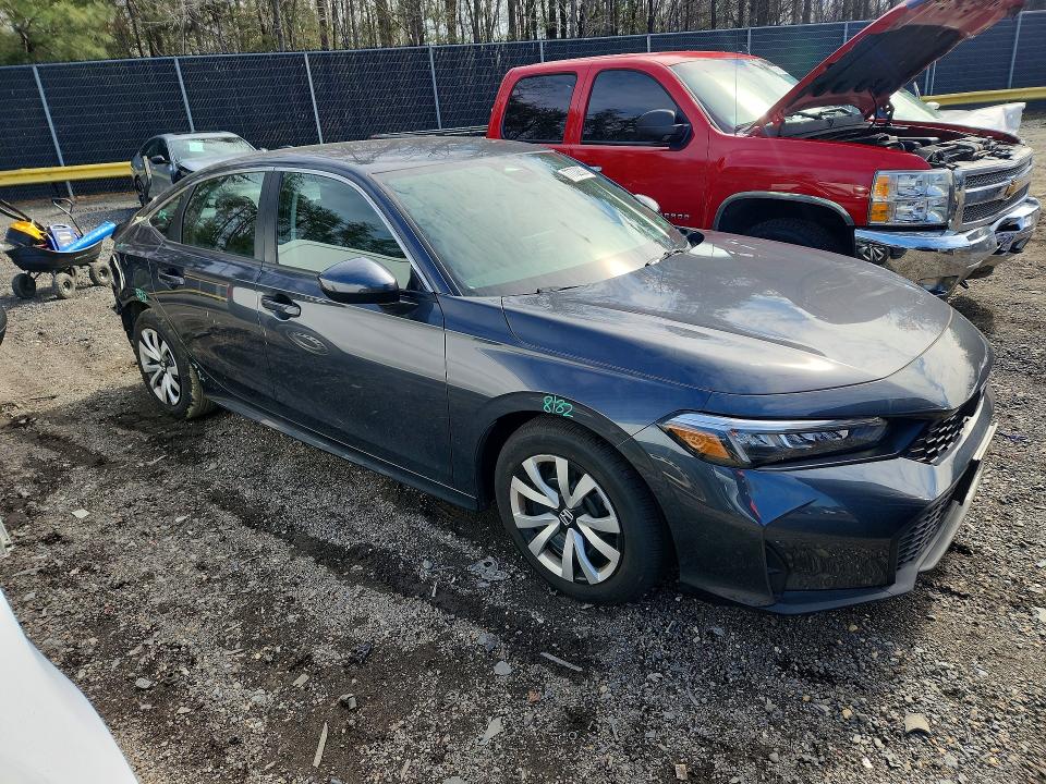 Photo 4 from auction – 2025 HONDA CIVIC with VIN 2HGFE2F26SH545104