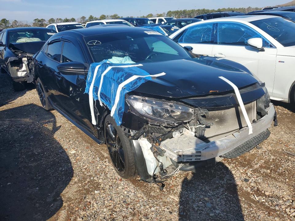 Photo 4 from auction – 2020 HONDA CIVIC with VIN SHHFK7H42LU422344
