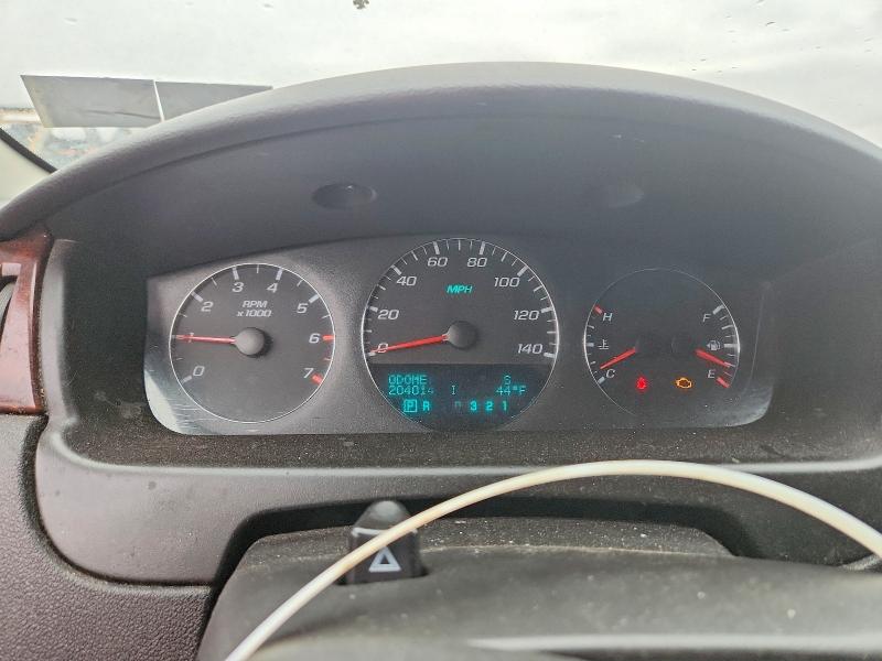 Photo 9 from auction – 2008 CHEVROLET IMPALA with VIN 2G1WC583189272760