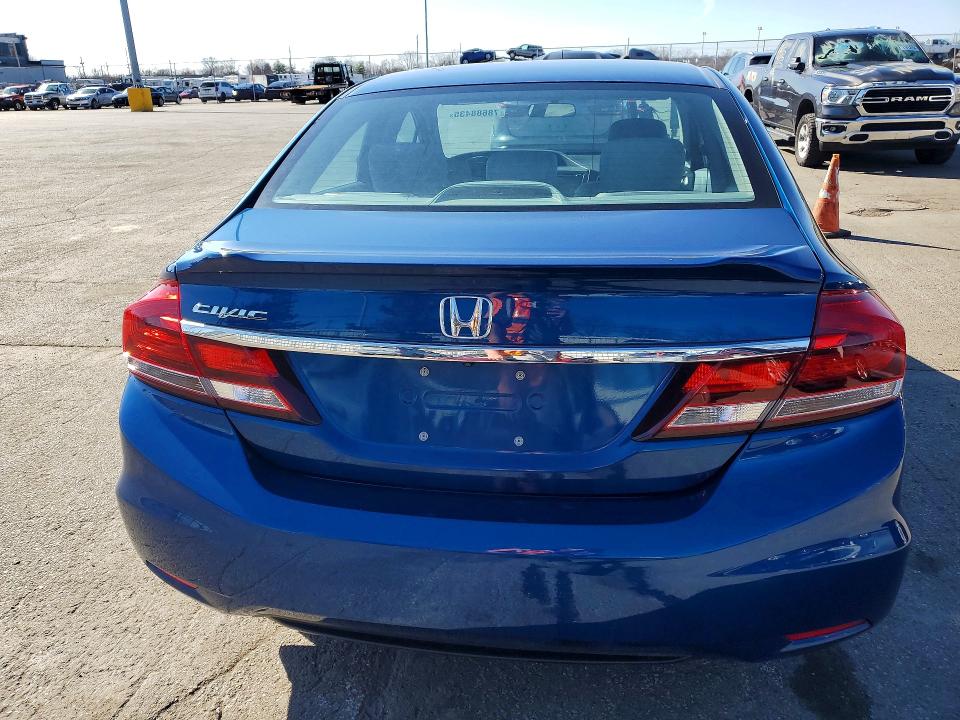 Photo 6 from auction – 2014 HONDA CIVIC with VIN 2HGFB2F89EH537306