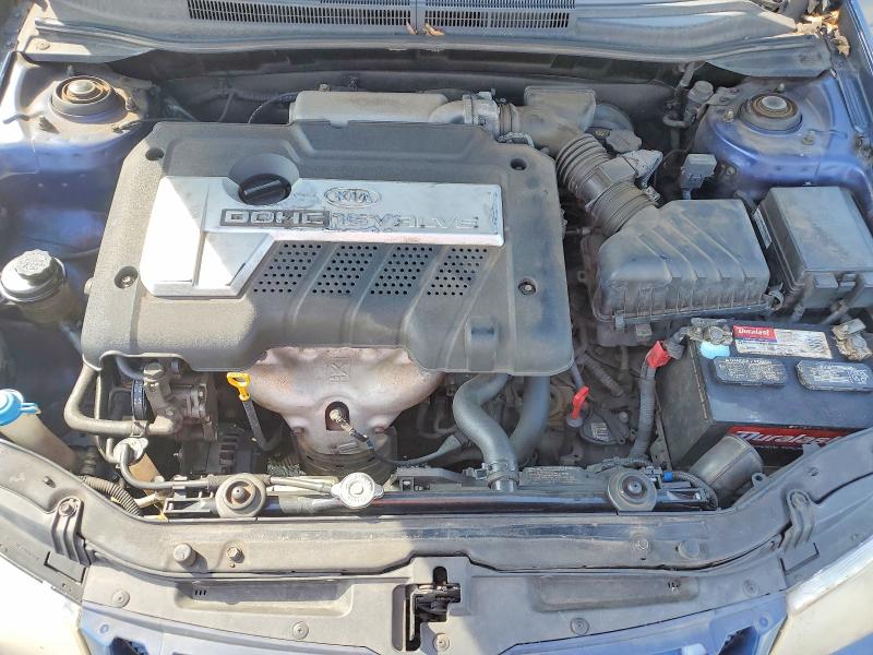 Photo 11 from auction – 2005 KIA SPECTRA with VIN KNAFE121855109028