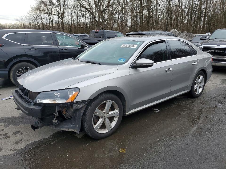 Photo 1 from auction – 2012 VOLKSWAGEN PASSAT with VIN 1VWBP7A36CC087473