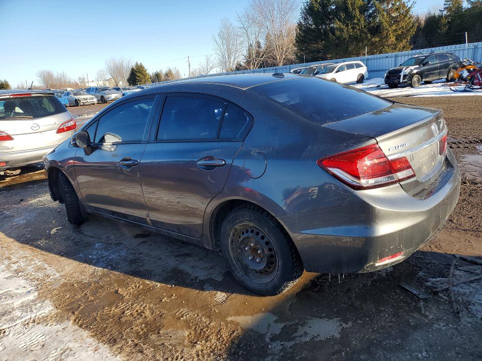 Photo 2 from auction – 2013 HONDA CIVIC with VIN 2HGFB2F71DH004386