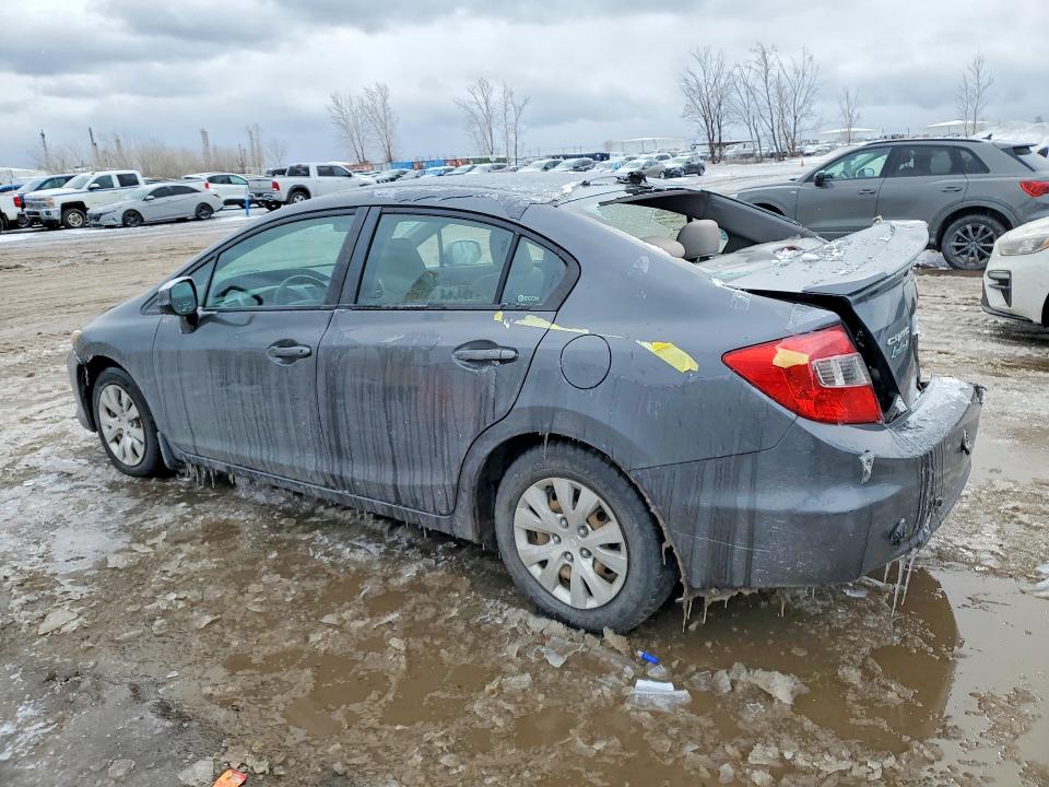 Photo 2 from auction – 2012 HONDA CIVIC with VIN 2HGFB2F40CH121865