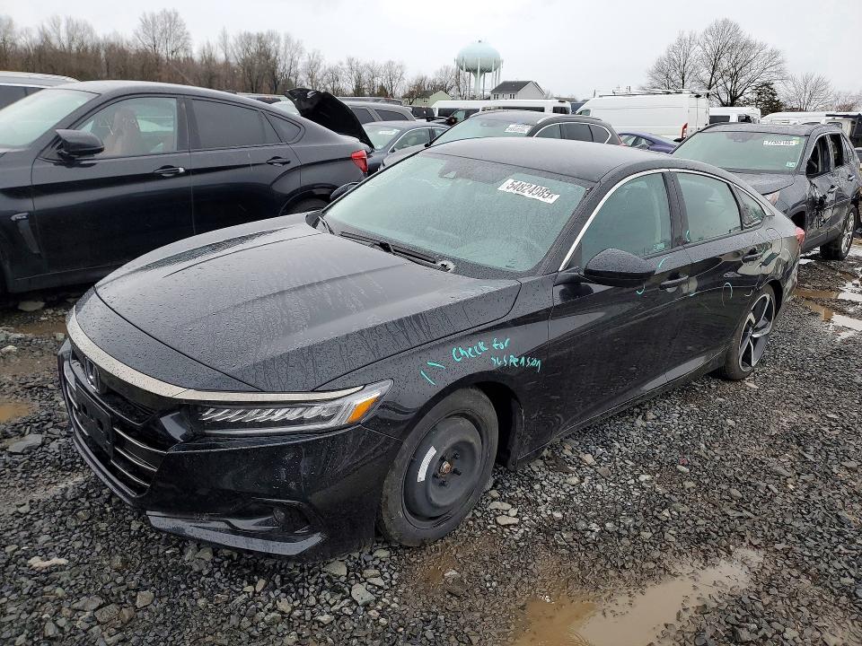 HONDA ACCORD 2022 with VIN NJ1476E - Photo from auction