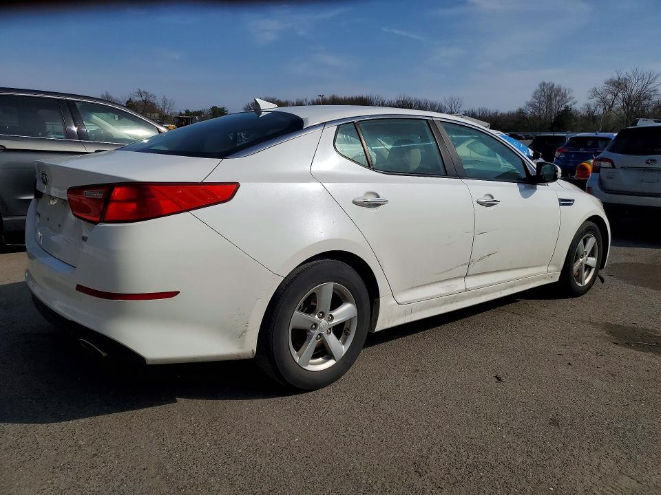 Photo 3 from auction – 2015 KIA OPTIMA with VIN 5XXGM4A78FG394862
