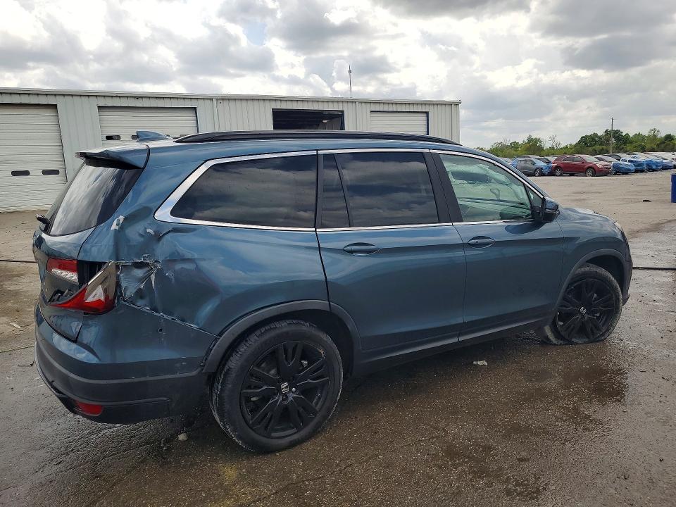 Photo 3 from auction – 2021 HONDA PILOT with VIN 5FNYF5H20MB003153