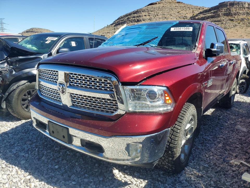 Photo 1 from auction – 2018 RAM 1500 LARAMIE with VIN 1C6RR7NM4JS269746