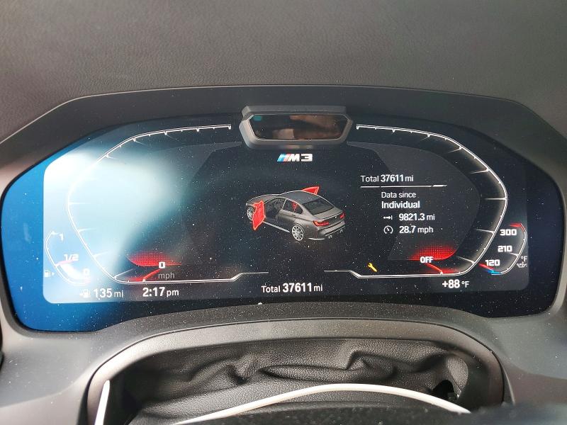 Photo 9 from auction – 2022 BMW M3 with VIN WBS33AY0XNFM81189