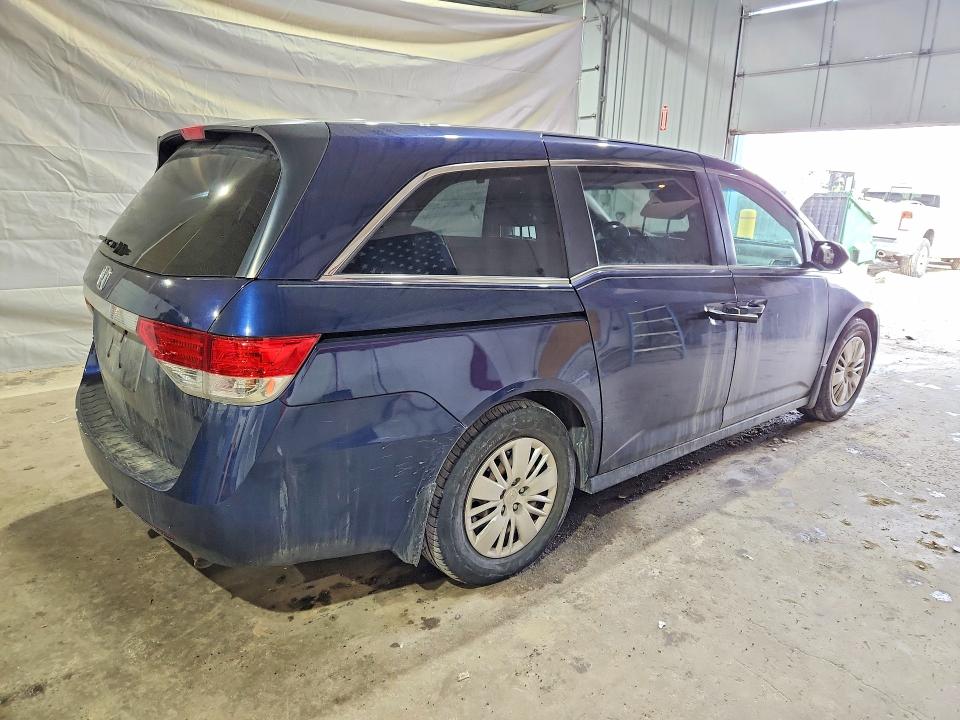 Photo 3 from auction – 2014 HONDA ODYSSEY with VIN 5FNRL5H28EB013041