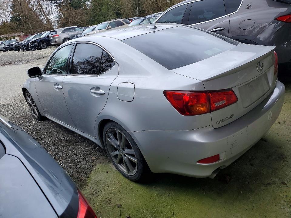 Photo 2 from auction – 2008 LEXUS IS with VIN JTHBE262785020399