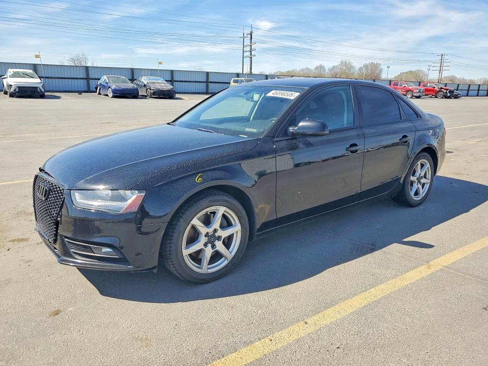 AUDI A4 2014 with VIN WAUBFAFL2EN004363 - Photo from auction