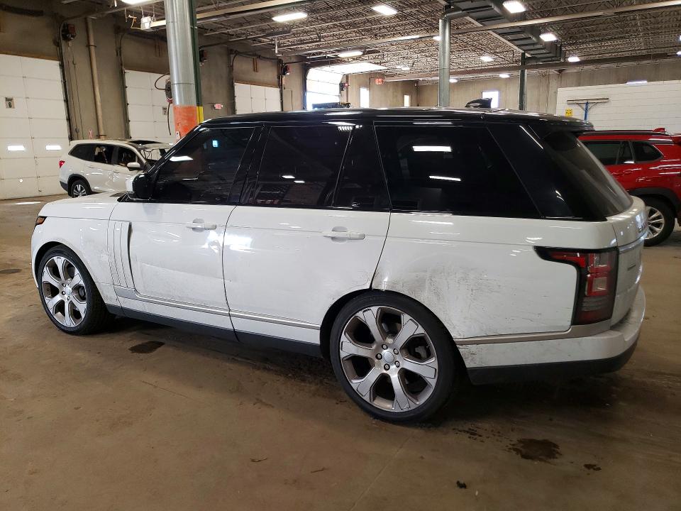 Photo 2 from auction – 2017 LAND ROVER RANGE ROVER with VIN SALGS2FE6HA326097