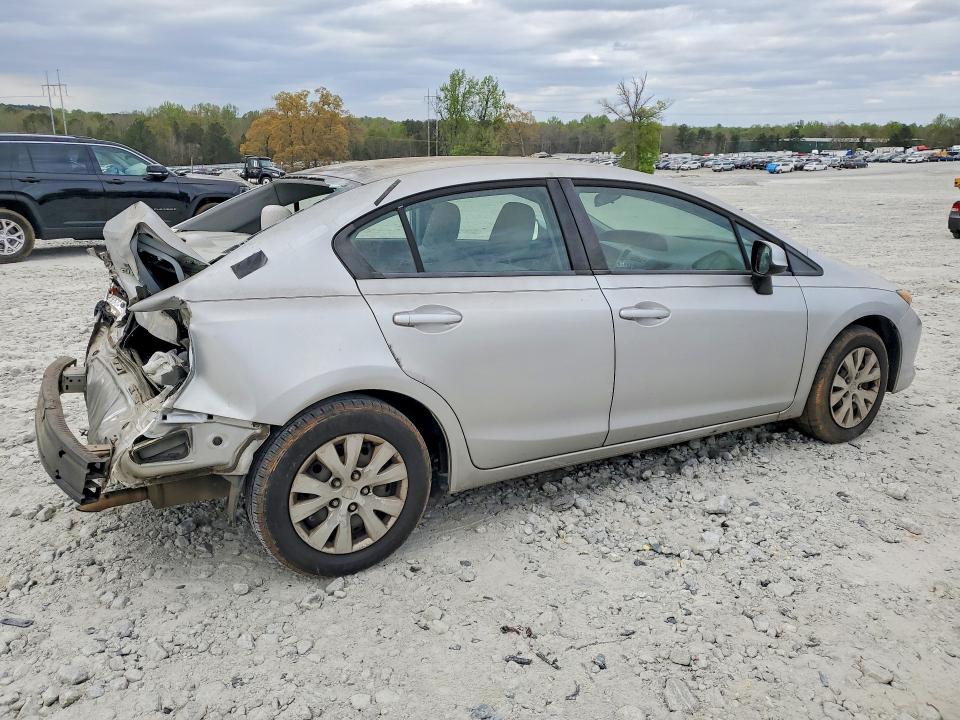 Photo 3 from auction – 2012 HONDA CIVIC with VIN 2HGFB2F5XCH303016