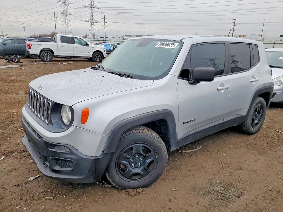 Photo 1 from auction – 2017 JEEP RENEGADE with VIN ZACCJAABXHPE70199