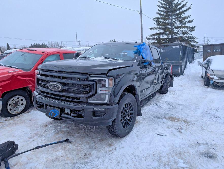 FORD F350 2022 with VIN 1FT7W3BTXNEF17399 - Photo from auction