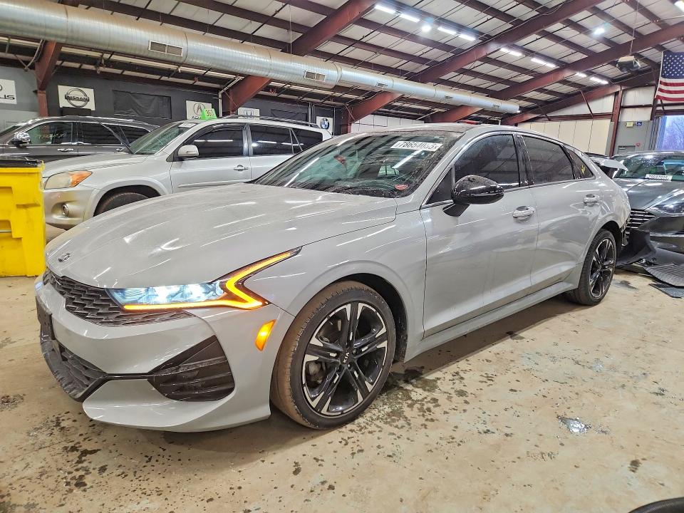 KIA K5 2021 with VIN 5XXG64J25MG076757 - Photo from auction