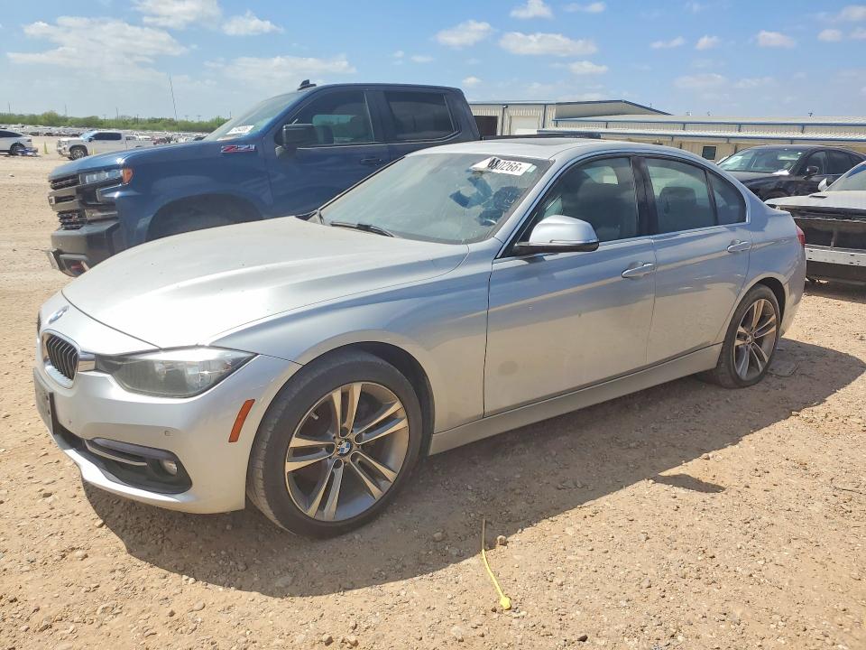 BMW 330 2017 with VIN WBA8B9G50HNU49127 - Photo from auction