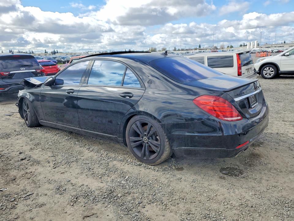 Photo 2 from auction – 2015 MERCEDES-BENZ S with VIN WDDUG8CB3FA094571