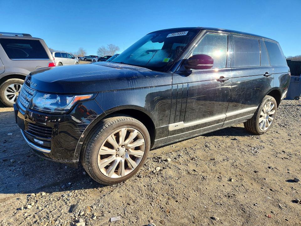 LAND ROVER RANGE ROVER 2017 with VIN SALGS5FE8HA356896 - Photo from auction
