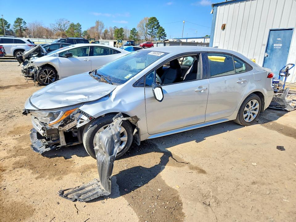 TOYOTA COROLLA 2021 with VIN 5YFEPMAE5MP155304 - Photo from auction