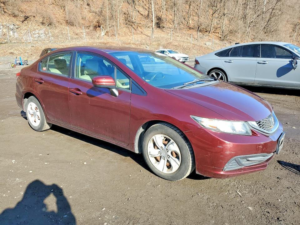 Photo 4 from auction – 2014 HONDA CIVIC with VIN 19XFB2F57EE255231