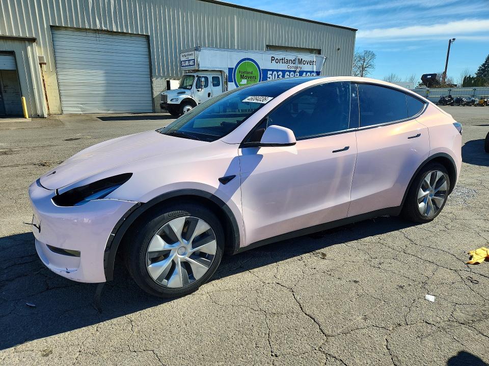 TESLA MODEL Y 2023 with VIN 7SAYGDEE0PF971153 - Photo from auction