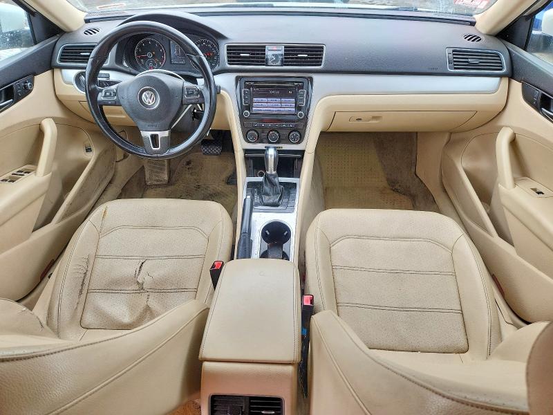 Photo 8 from auction – 2013 VOLKSWAGEN PASSAT with VIN 1VWBP7A33DC106935