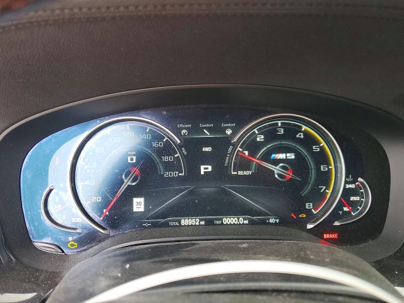 Photo 9 from auction – 2019 BMW M5 with VIN WBSJF0C59KB448490