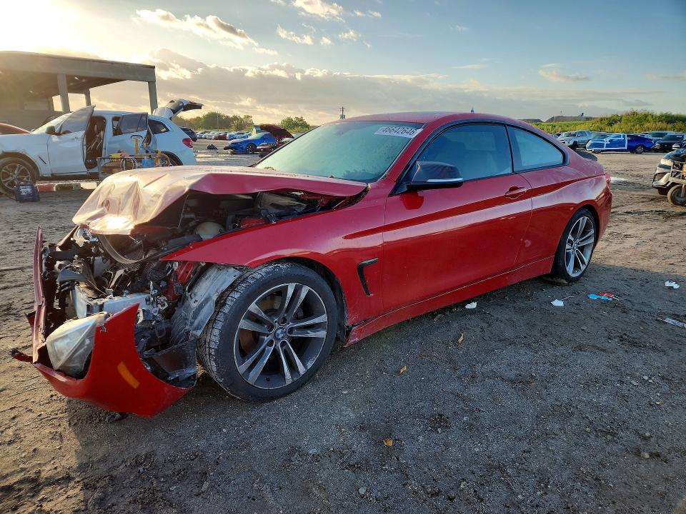 BMW 428 2015 with VIN WBA3N3C57FK233567 - Photo from auction