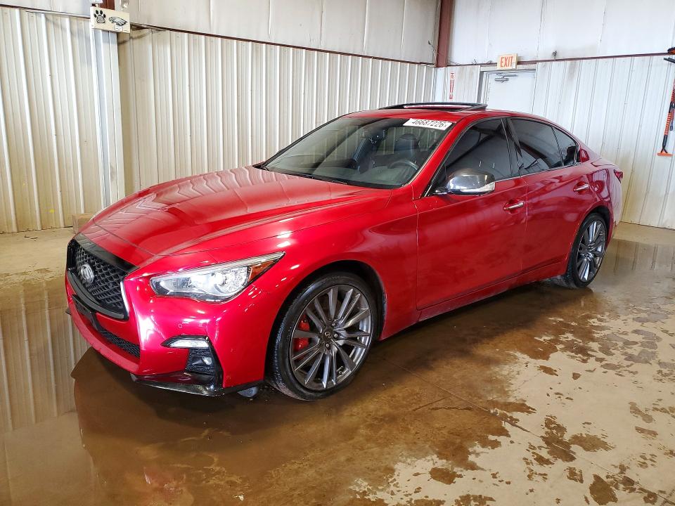INFINITI Q50 2023 with VIN JN1FV7DR0PM590882 - Photo from auction
