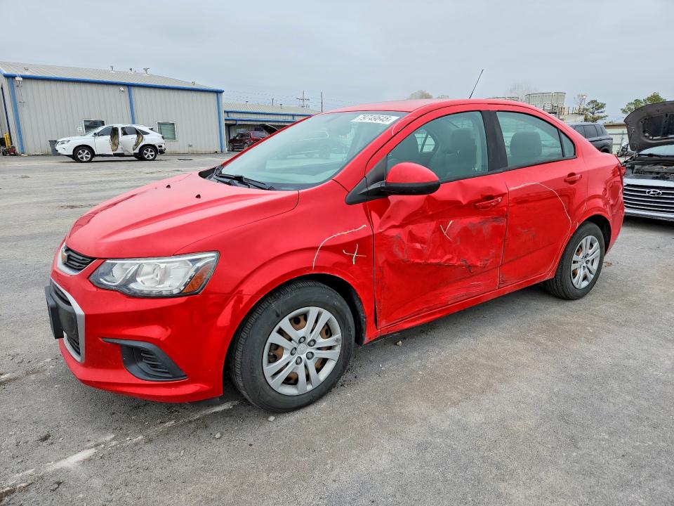 CHEVROLET SONIC 2017 with VIN 1G1JB5SH7H4148903 - Photo from auction