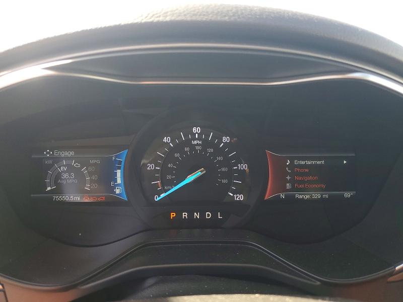 Photo 9 from auction – 2019 FORD FUSION with VIN 3FA6P0LU7KR179182