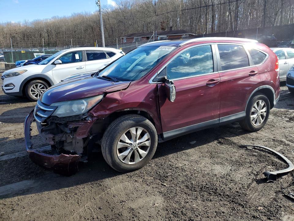 HONDA CR-V 2014 with VIN 5J6RM4H7XEL091847 - Photo from auction
