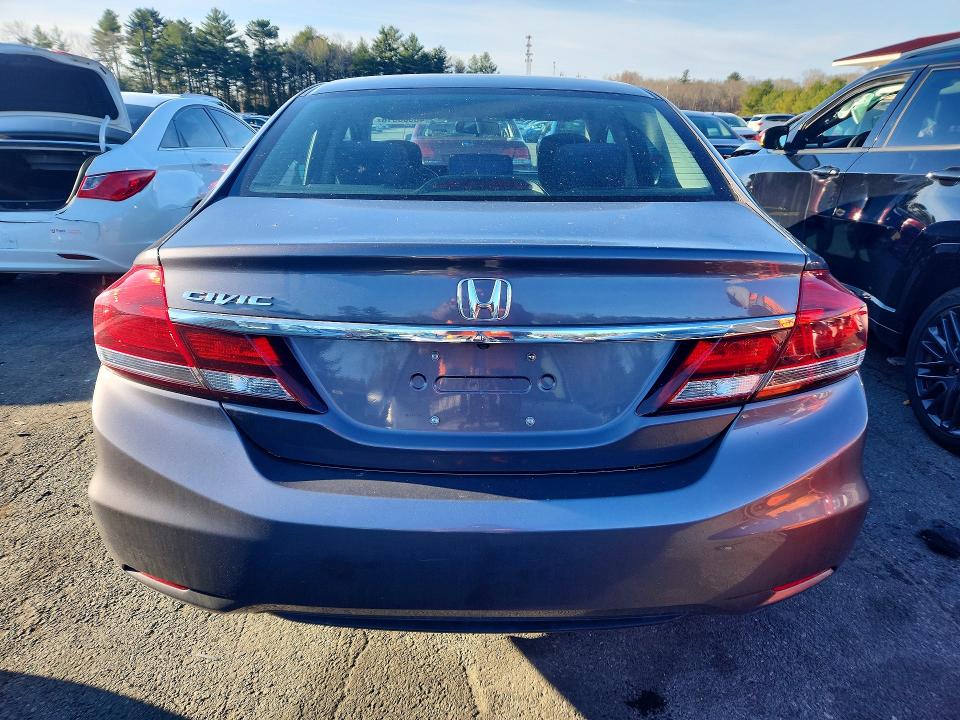Photo 6 from auction – 2015 HONDA CIVIC with VIN 19XFB2F5XFE094309