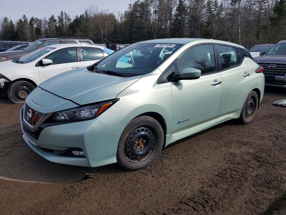 NISSAN LEAF 2018 with VIN 1N4AZ1CP8JC310671 - Photo from auction