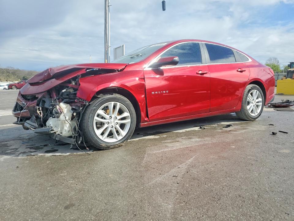 CHEVROLET MALIBU 2018 with VIN 1G1ZD5ST9JF202911 - Photo from auction