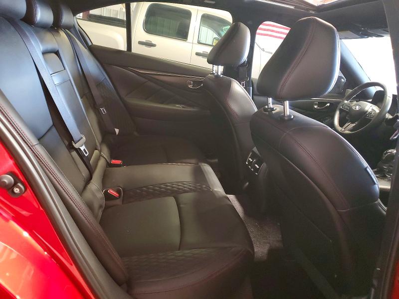 Photo 10 from auction – 2023 INFINITI Q50 with VIN JN1FV7DR0PM590882