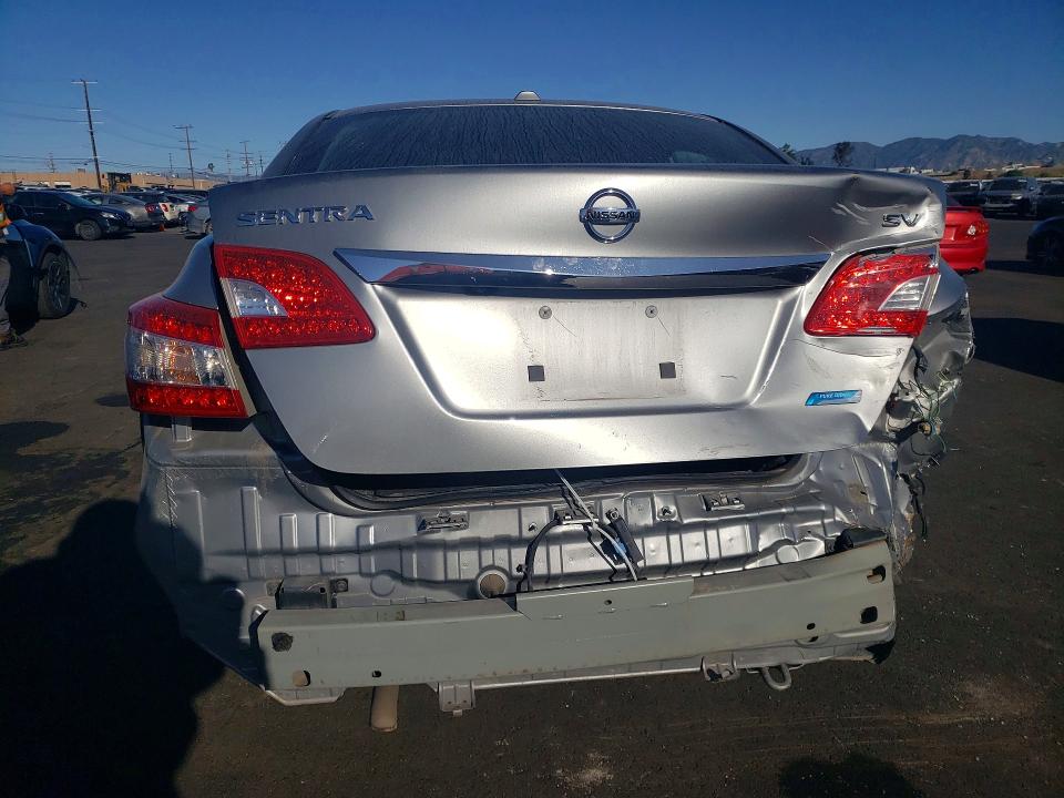 Photo 6 from auction – 2014 NISSAN SENTRA with VIN 3N1AB7AP6EY222996