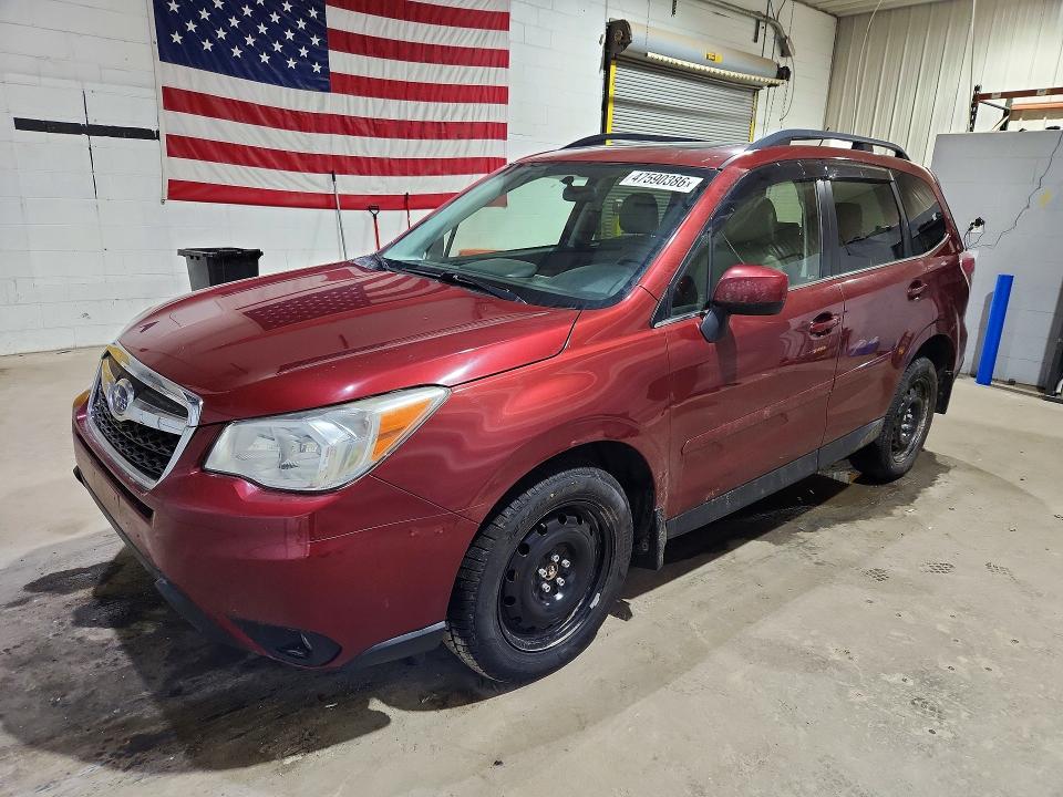 SUBARU FORESTER 2015 with VIN JF2SJAKC3FH488228 - Photo from auction