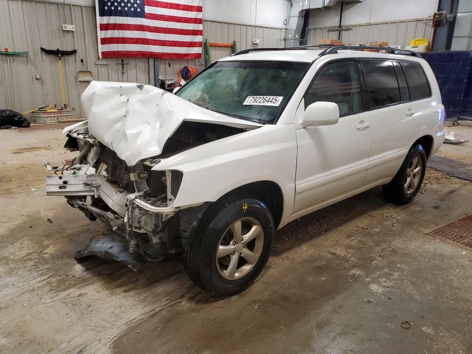 TOYOTA HIGHLANDER 2007 with VIN JTEEP21A070189310 - Photo from auction