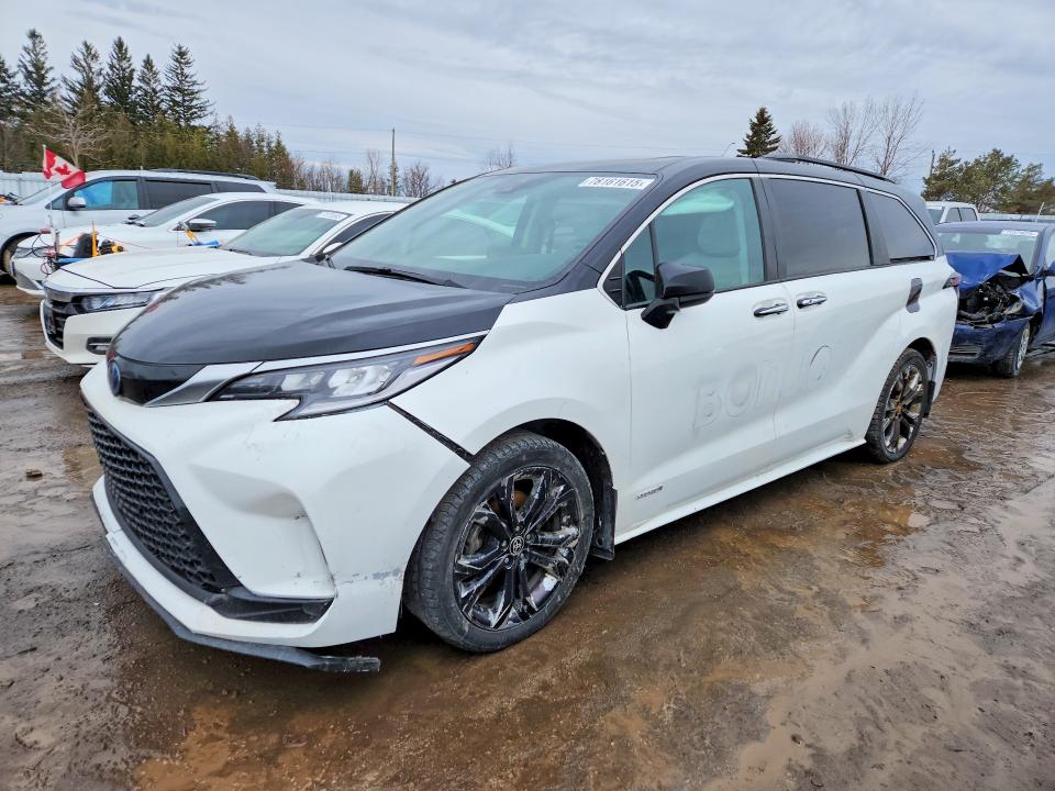 Photo 1 from auction – 2021 TOYOTA SIENNA with VIN 5TDGRKEC9MS007969