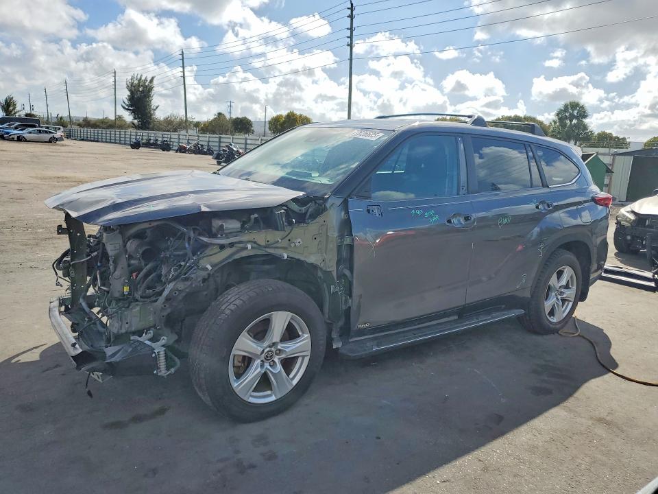 TOYOTA HIGHLANDER 2023 with VIN 5TDBBRCH1PS567141 - Photo from auction
