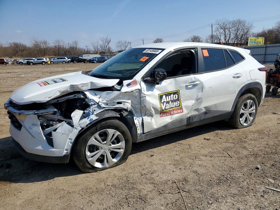 CHEVROLET TRAX 2025 with VIN KL77LFEP0SC117302 - Photo from auction
