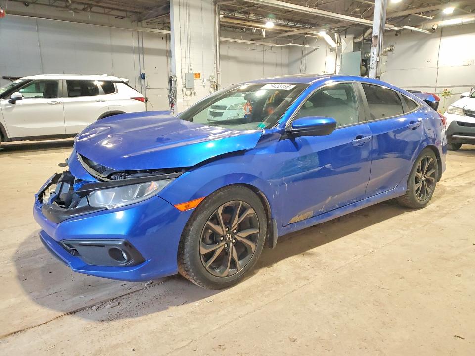 HONDA CIVIC 2019 с VIN 2HGFC2F89KH017065 - Фото с аукциона