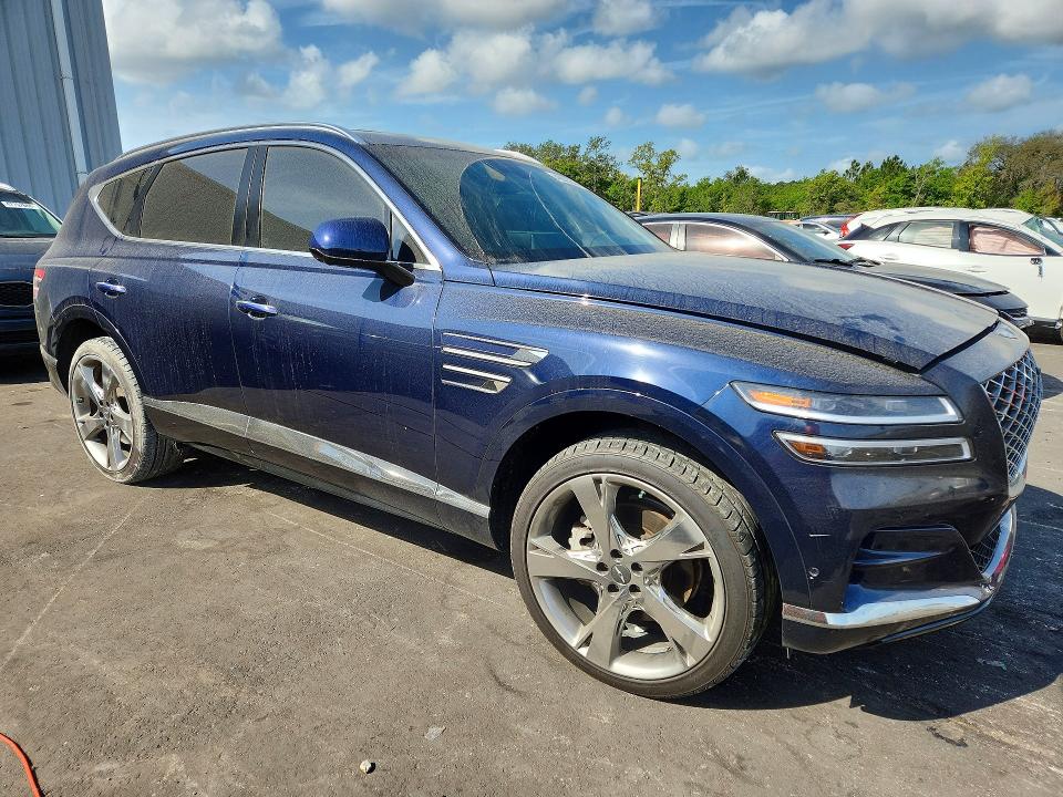 Photo 4 from auction – 2021 GENESIS GV80 with VIN KMUHBDSB2MU063339