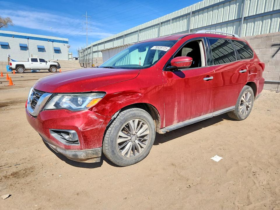 Photo 1 from auction – 2017 NISSAN PATHFINDER with VIN 5N1DR2MM9HC636597