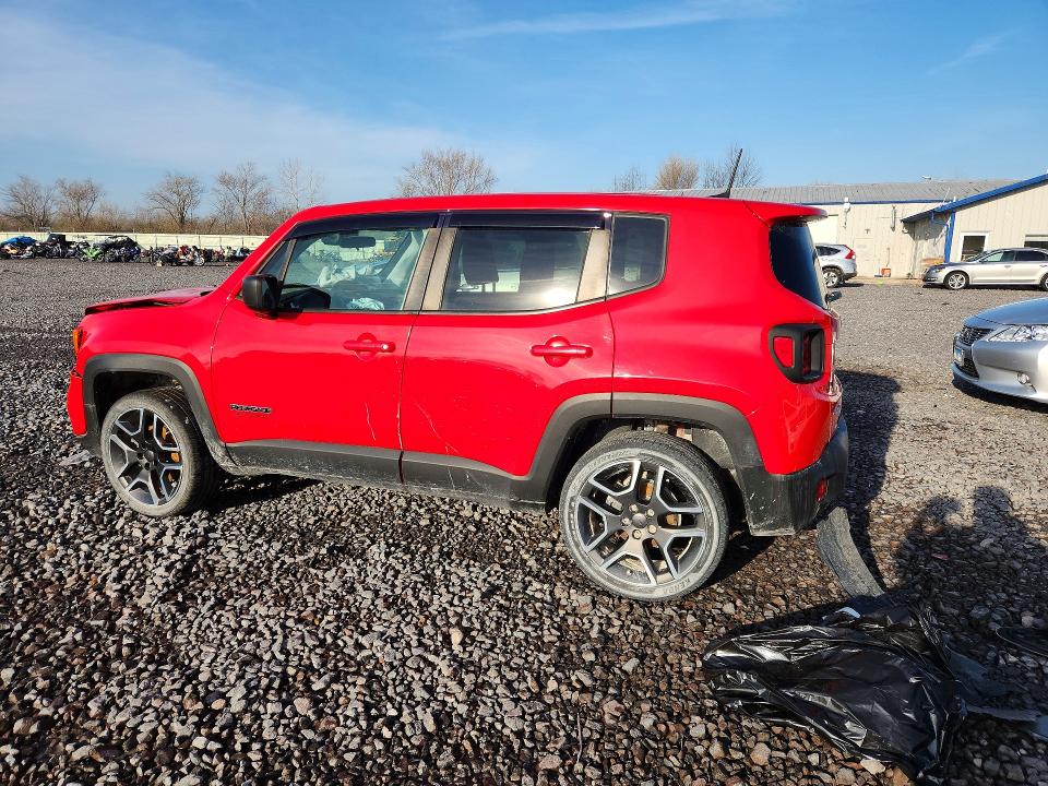 Photo 2 from auction – 2020 JEEP RENEGADE with VIN ZACNJBAB8LPM09275